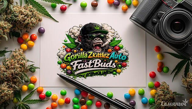 Гроурепорт сорта Gorilla Zkittlez Auto от FastBuds